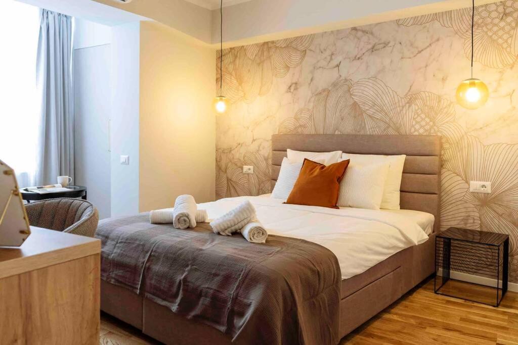 Stunning Views 2Br Intercontinental Flat Apartman Bukarest Kültér fotó