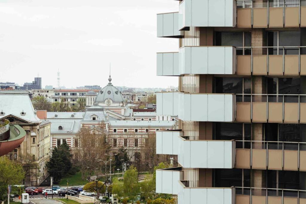 Stunning Views 2Br Intercontinental Flat Apartman Bukarest Kültér fotó