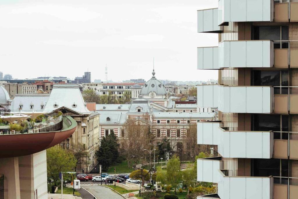 Stunning Views 2Br Intercontinental Flat Apartman Bukarest Kültér fotó